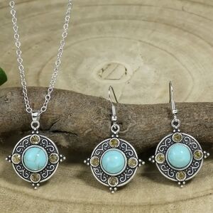 New 3PC Earrings and Necklace Set, T1B5B